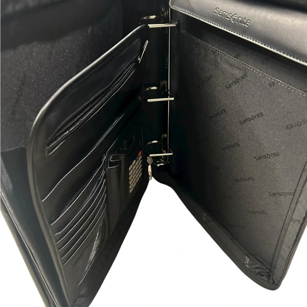 Samsonite 1910‎ Heritage Traveler Faux Leather Business Briefcase 14”